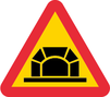 A26 , Varning för tunnel